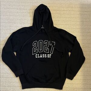 Black Class of 2027 Hoodie